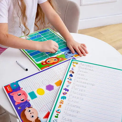 Доска-тренажер "Азбука" Vladi Toys VT5010-25 укр - фото 6