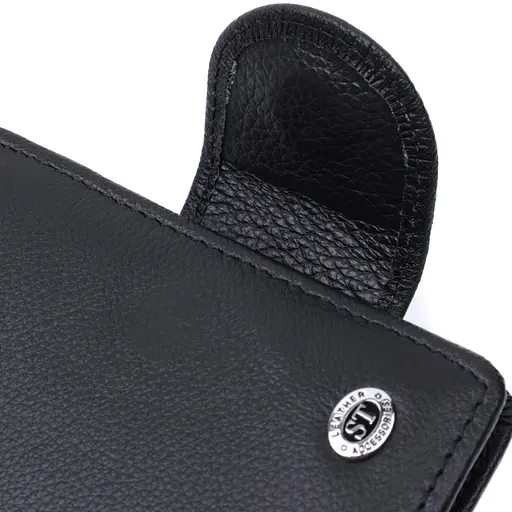 Кожаный женский кошелек ST Leather 10х11.2х1.5 см acs0029439 - фото 5