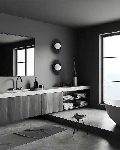 Бра, настенный светильник TK Lighting 10934 Slate G9 1x8W IP20 черный - фото 2