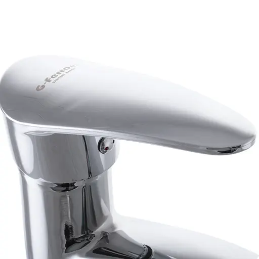 Смеситель для умывальника G-Ferro Nikita-001 GF1299 Хром - фото 3