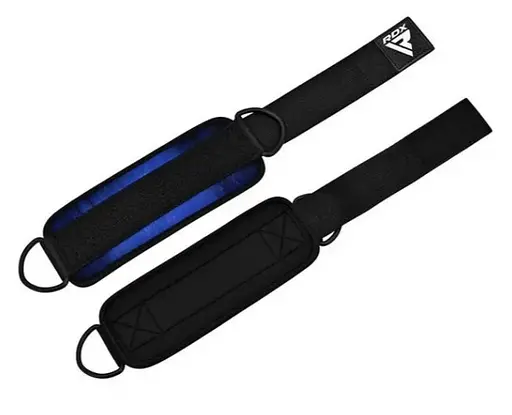 Манжеты на лодыжку RDX A4 Gym Ankle Pro Blue Pair (WAN-A4U-P) - фото 3