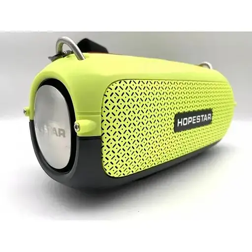 Портативна акустика — бездротова колонка Hopestar A41 Party зелена - фото 3