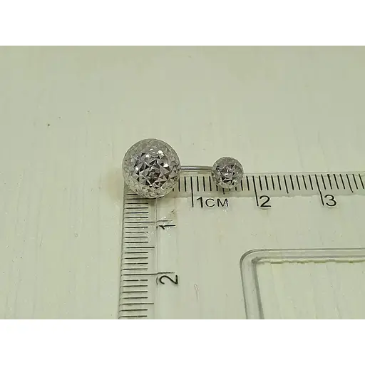 Золота сережка-пірсинг Favoritum. 310129_9_Б_А - фото 3