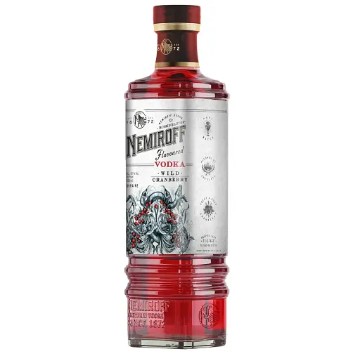 Набір: настоянка Nemiroff Burning Pear 40% 0.5 л + настоянка Nemiroff Wild Cranberry 40% 0.5 л - фото 6