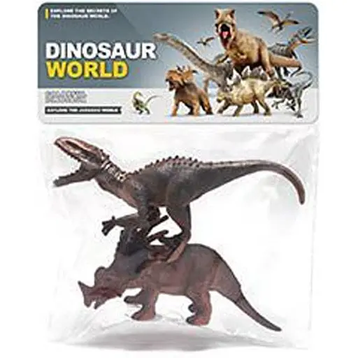 Игровой набор фигурок Динозавры Bambi KL-135-5 2 шт в пакете - фото 1