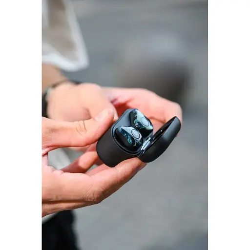 Бездротові Bluetooth навушники Sabbat E12 Ultra Dream Stone c підтримкою aptX чорно-зелені - фото 6