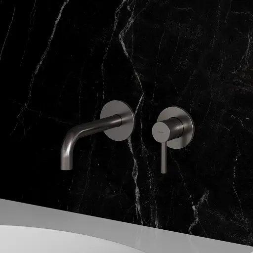 Змішувач для раковини Omnires Y прихованого монтажу nickel (Y1215HNI) - фото 2