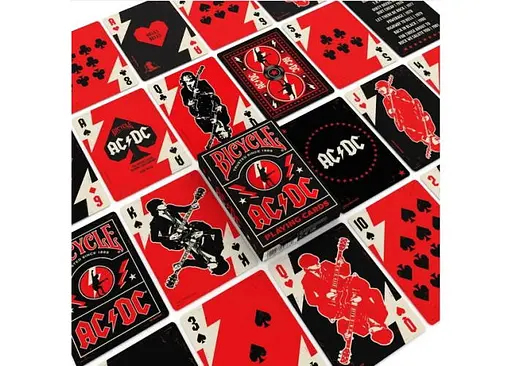 Карти гральні United States Playing Card Company Bicycle AC/DC (ВР_КГАСДС) - фото 3