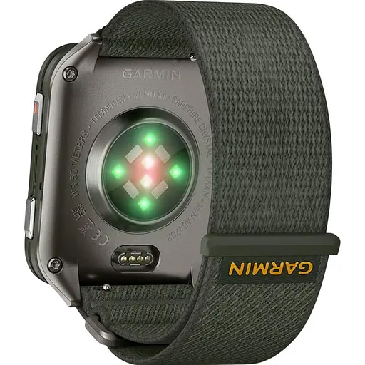 Смарт-часы Garmin Venu X1 Moss with Titanium Caseback and Moss ComfortFit Nylon Band (010-02980-01) [138713] - фото 3