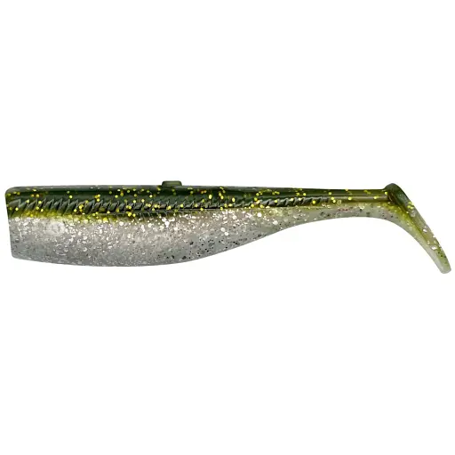 Силикон Savage Gear Minnow Tail 80 мм 6.0g Green Silver (5 шт/уп)