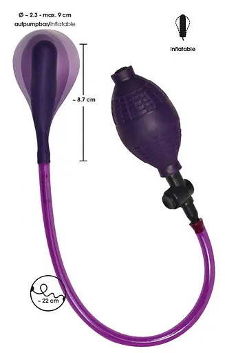Анальний розширювач Orion Bad Kitty Anal Balloon 25.5 см (фіолетовий) - фото 3
