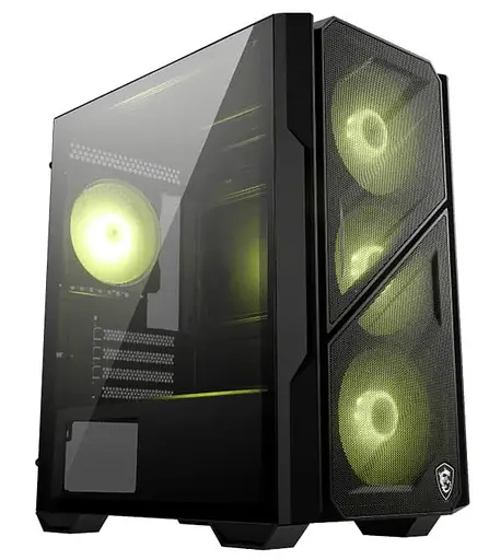 Корпус MSI MAG FORGE M110R AirFlow без БЖ Black (MAG FORGE M110R AIRFLOW) - фото 1