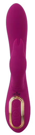 Вібратор-кролик Javida, 23 см (фуксія) - фото 3