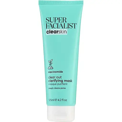 Маска для лица Super Facialist Clear Out Clarifying Mask with Niacinamide 125 мл - фото 1