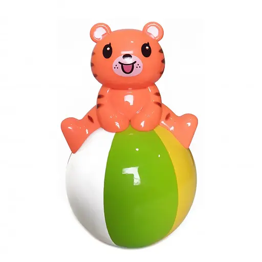 Неваляшка животные, 13 см, звук, 12x16x8 см (в ассортименте) - фото 3