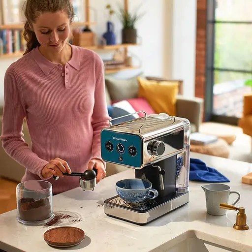 Кавоварка ріжкова Russell Hobbs Distinctions Blue (26451-56) [144642] - фото 13