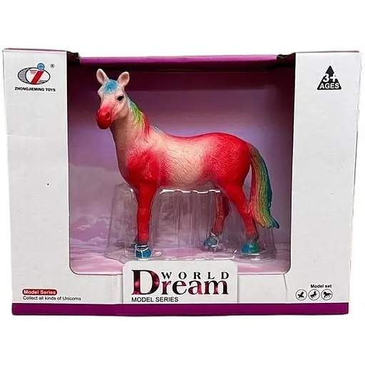 Фигурка Dino Toys Лошадь Y15 красная (Q9899-Y15) - фото 1