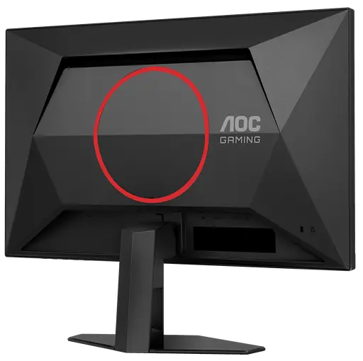 Монiтор 24.5" AOC 25G4SRE Black/Red - фото 8