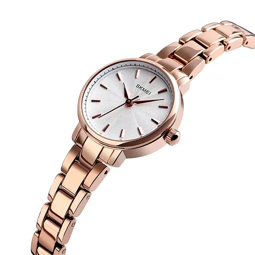 Наручний годинник жіночий 1410RG Rose Gold Skmei acs0030767 - фото 2