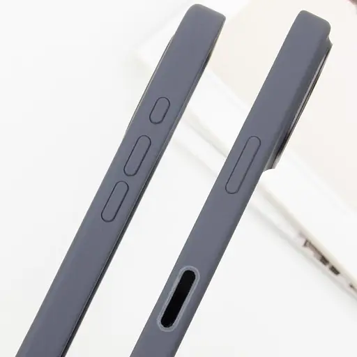 Чехол Epik Silicone case AAA с Magsafe и анимационной кнопкой для Apple iPhone 16, 6.1 Black - фото 4