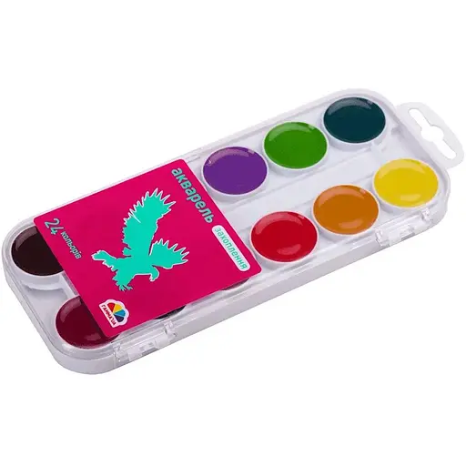 Набір медової акварелі Гамма Захоплення 24 кольри без пензлика