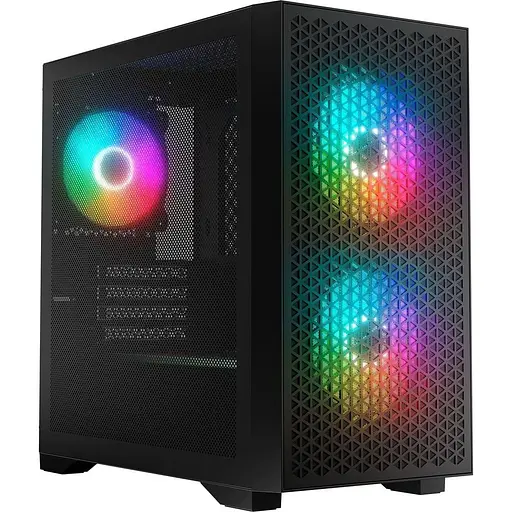 Корпус LogicConcept DART PRO ARGB MINI BLACK MESH без БП (AM-DART-PRO-ARGB-10) - фото 1