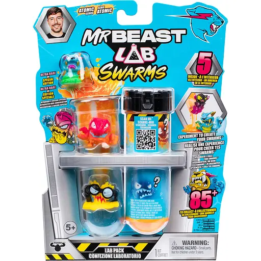 Ігровий набір MrBeast Lab Лабораторія в пробірці Atomic Swarms 5 (124721) - фото 3