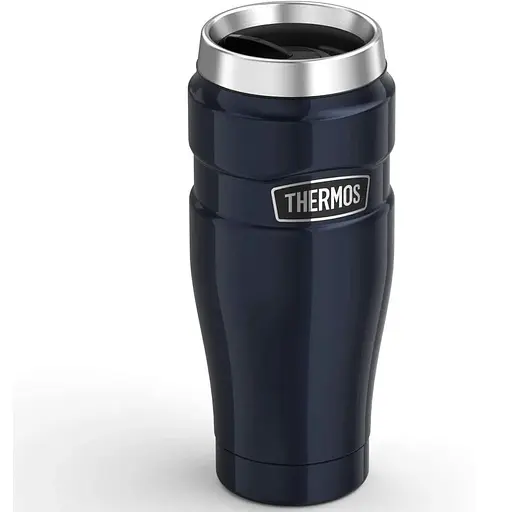Термокружка без ручки Thermos 0.47 л Stainless King Travel Dark Blue (160020)