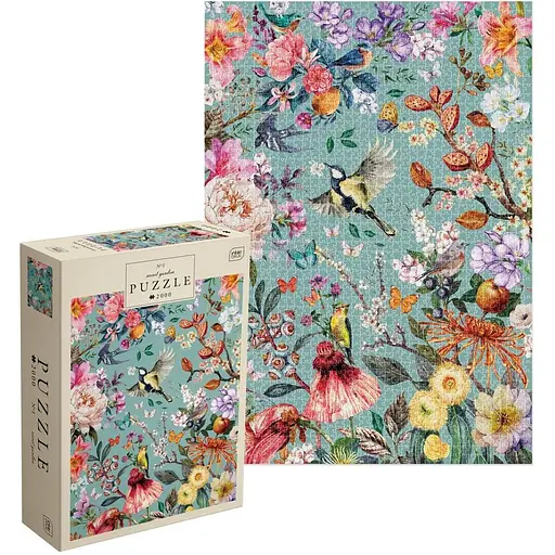 Пазлы трехслойные Interdruk Secret Garden 1, 2000 шт. (385420) - фото 2