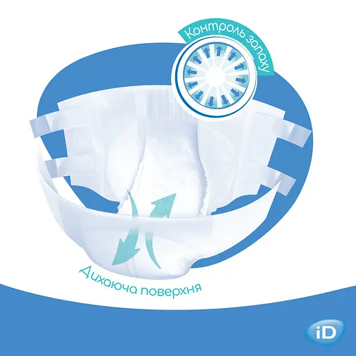 Підгузки для дорослих iD SLIP Plus Large 60 шт. (2 уп. х 30 шт.) - фото 8