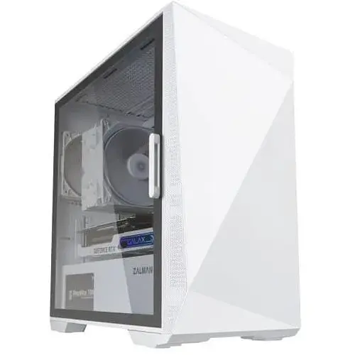 Корпус Zalman Z1 Iceberg, белый, Mid Tower, без БП, для Micro ATX/Mini ITX, 2xUSB 3.0/1xUSB 2.0, макс. CPU - 160 мм/VGA - - фото 1