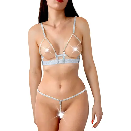 Сексуальный набор белья Art of Sex - Sweet Angel, размер XS-M, цвет белый - фото 2