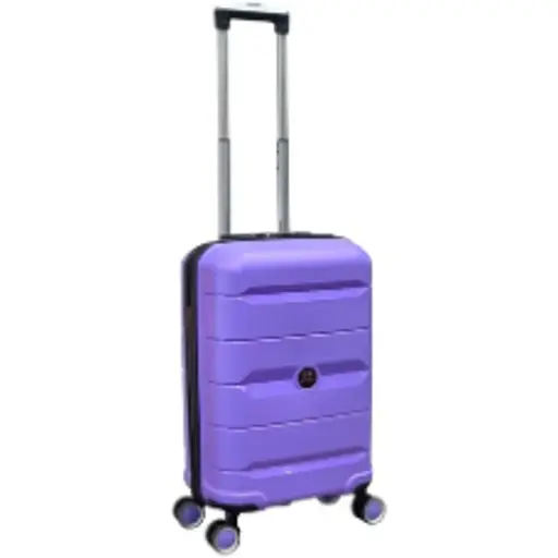 Чемодан My Polo PP008-S маленький (S) полипропилен на 4-х двойных колесах 50 л