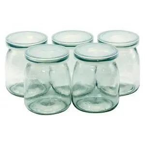 Баночки для йогурту (скляні) RAM02-G - фото 2