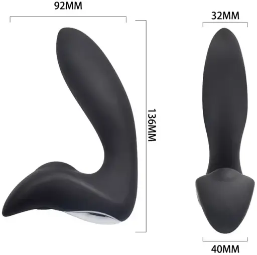 Стимулятор простати I’MCUM Prostate Power з пультом управління Чорний (7970379617687) - фото 9