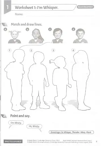 Quick Minds 1. Teacher's Resource Book (for Ukraine, НУШ) - фото 4