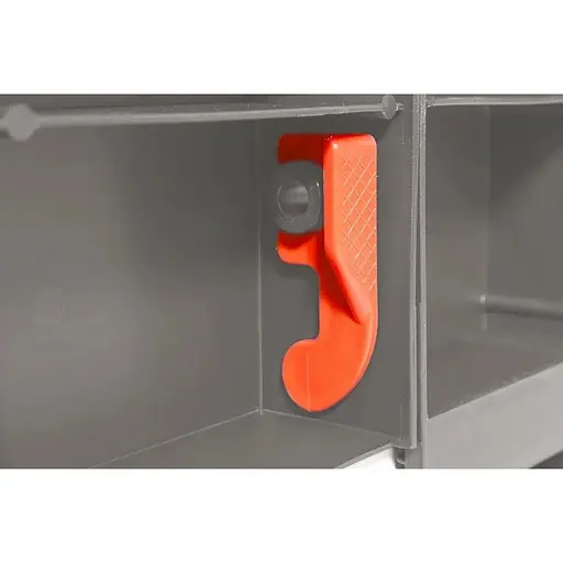 Стол для сада Bica Bergen пластиковый раздвижной серо-бежевый. - фото 8