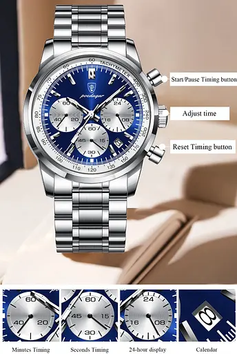 Годинник Poedagar Petros Silver - фото 8