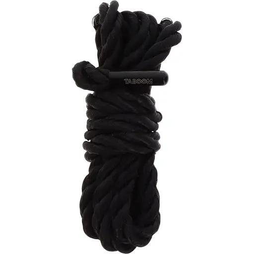 BDSM мотузка Taboom Bondage Rope 1.5 м чорний
