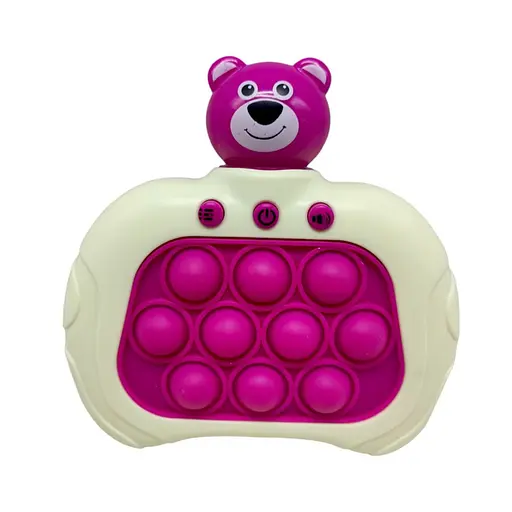 Розважальна гра Pop It, звуки, мелодії, озвучування англійською мовою, підсвічування, 699D16