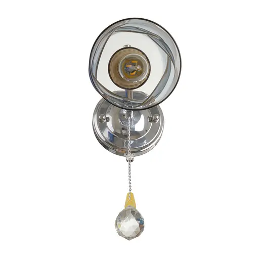 Бра Brille LK-690W/1 E27 CH настінне накладне мінімалізм - фото 7