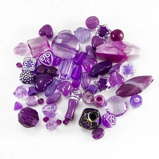 Декоративні намистинки для творчості Бомбей Dom Busin УТ100014231 в упаковці 74 шт - фото 2