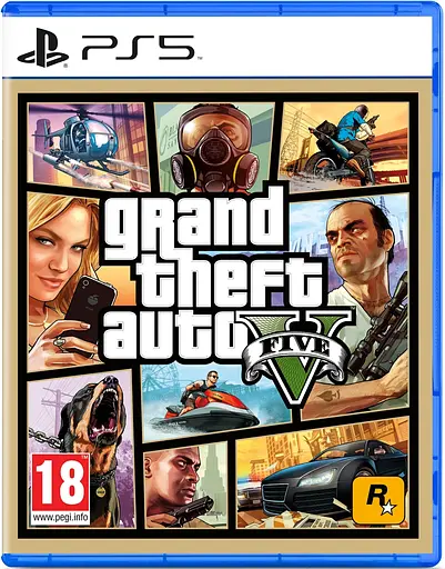 Гра Sony PlayStation Grand Theft Auto V, Blu-ray диск (PS5)