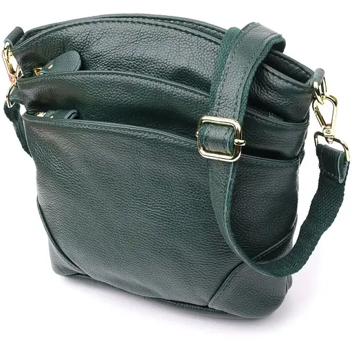 Сумка женская Vintage из натуральной кожи 25х21х7 см sum0027538 - фото 1