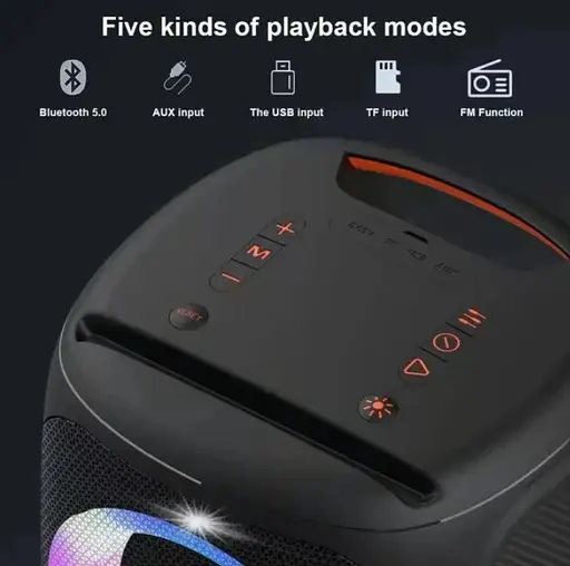 Портативна Bluetooth-колонка Hopestar Party 100 Камуфляжно-зелений - фото 2