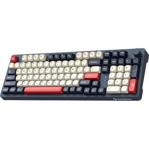 Клавіатура GamePro Asgard Drakkar Keychron Super Red Switch Wireless/Bluetooth/USB Blue бездротова (MK305BL) - фото 3