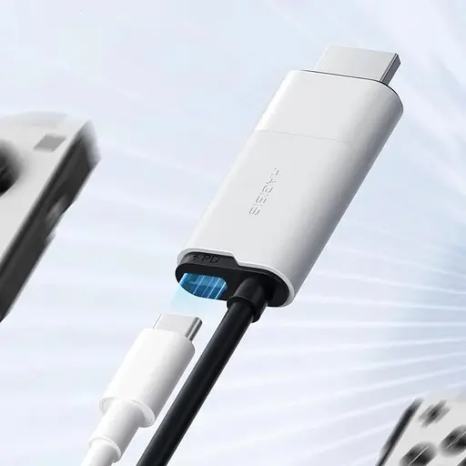 Зовнішня карта відеозахоплювача кабель Xiaomi Hagibis HDMI на USB/Type-C 1080P 60fps 100W PD (UHC10) - фото 2