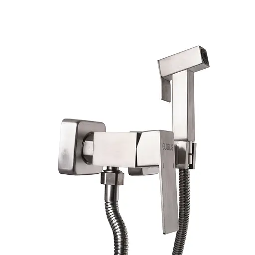 Змішувач для гігієнічного душу зовнішнього монтажу 150 мм Globus Lux SBQ-5-106MIX-SS, Нержавіюча сталь - фото 5