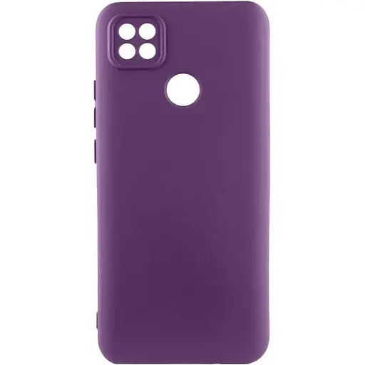 Чохол TPU Getman Liquid Silk Full Camera для Xiaomi Redmi 9C Фіолетовий / Purple