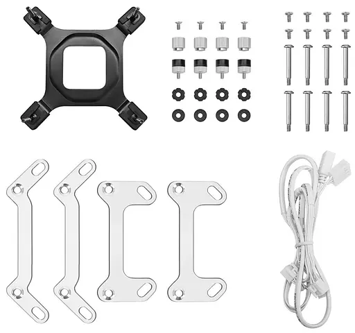 СВО Deepcool Mystique 240 ARGB White (R-LX240-WHDSNMCP-G-1) - фото 5